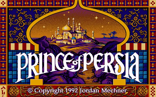 Portada de Prince of Persia en su versión de Apple II