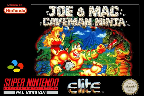 Joe y Mac llegan a Super Nintendo