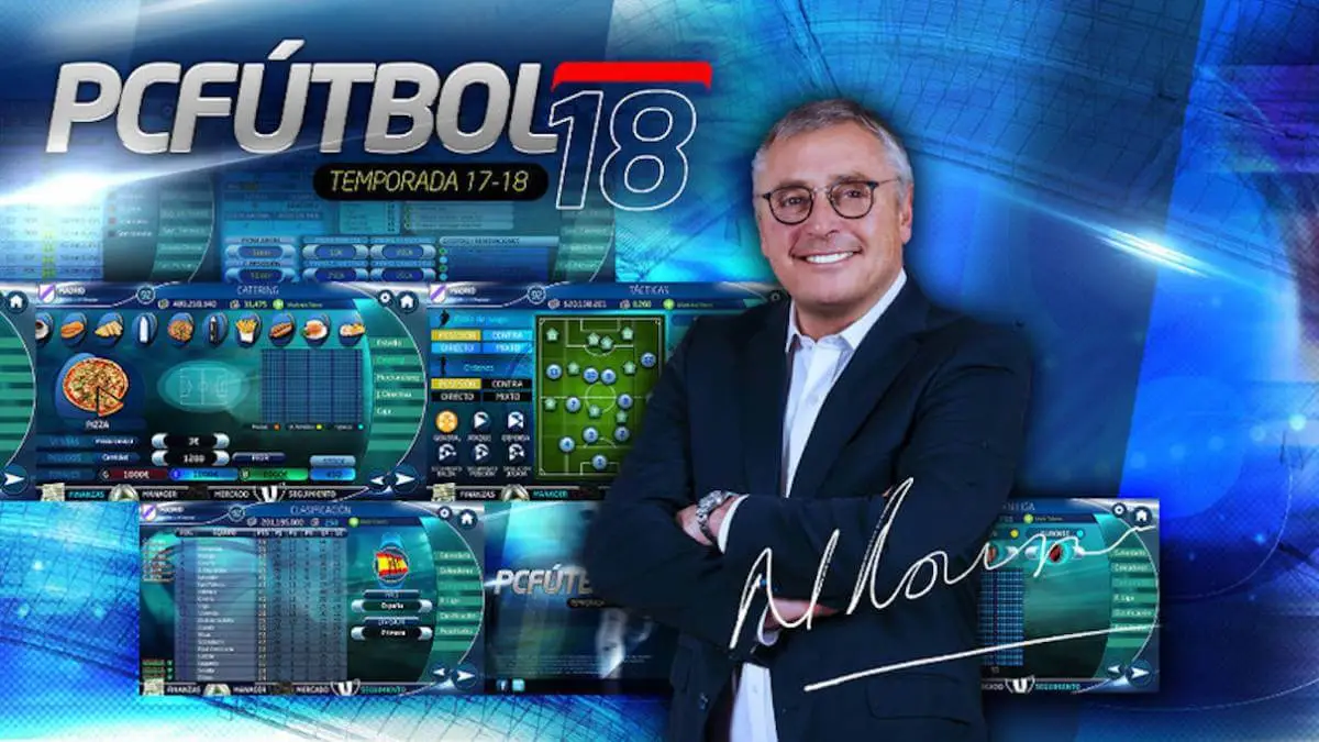 PC Fútbol en una de sus últimas versiones