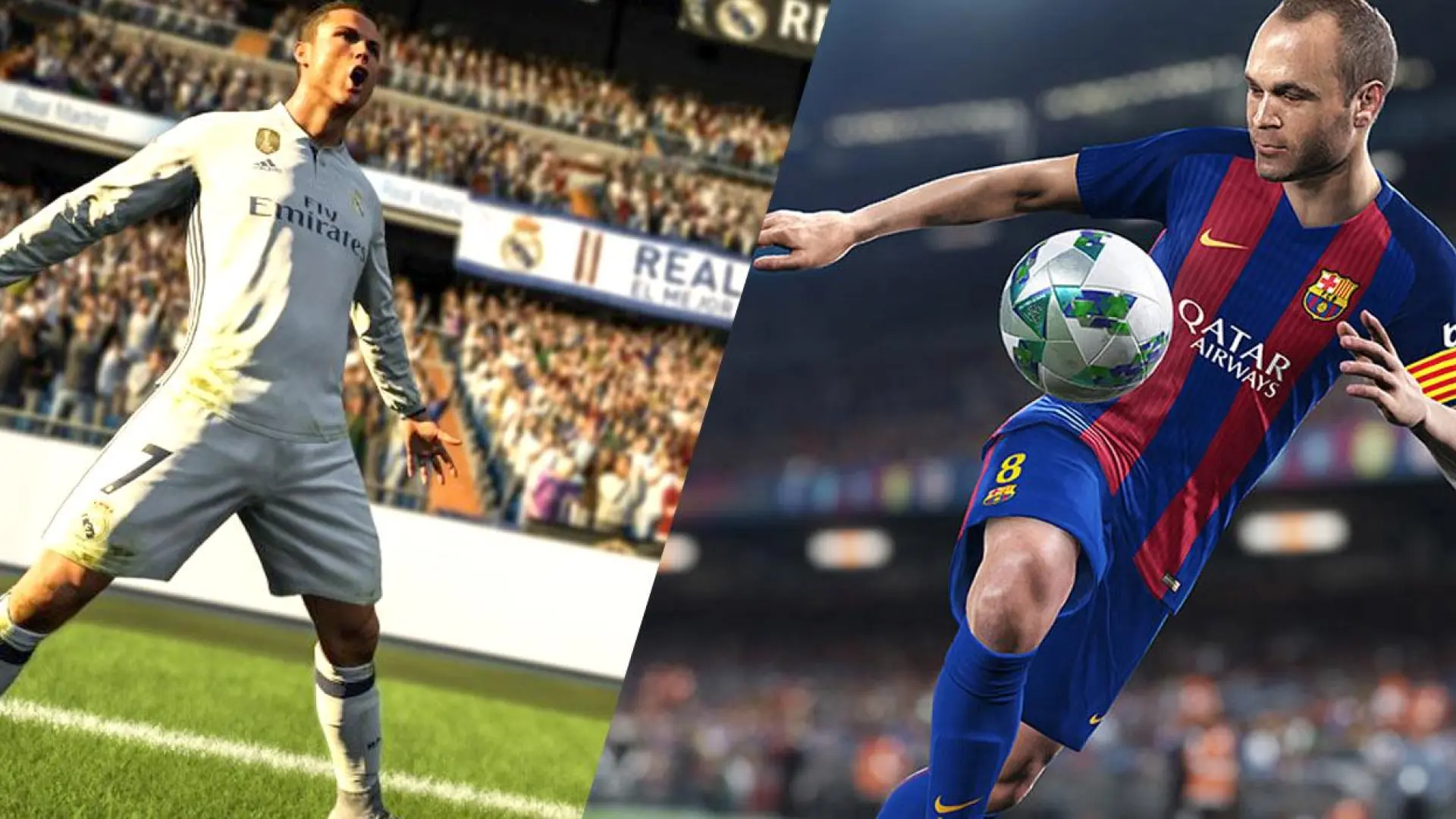 Comparativa de FIFA y Pro Evolution Soccer