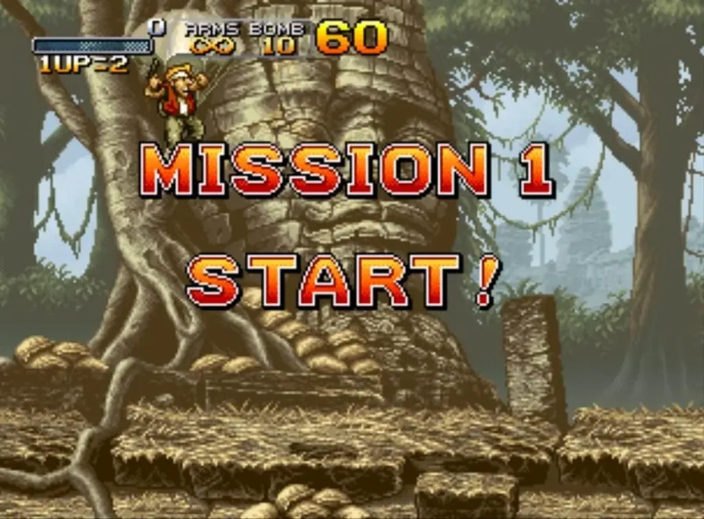 Metal Slug Comienzo de la Primera Misión