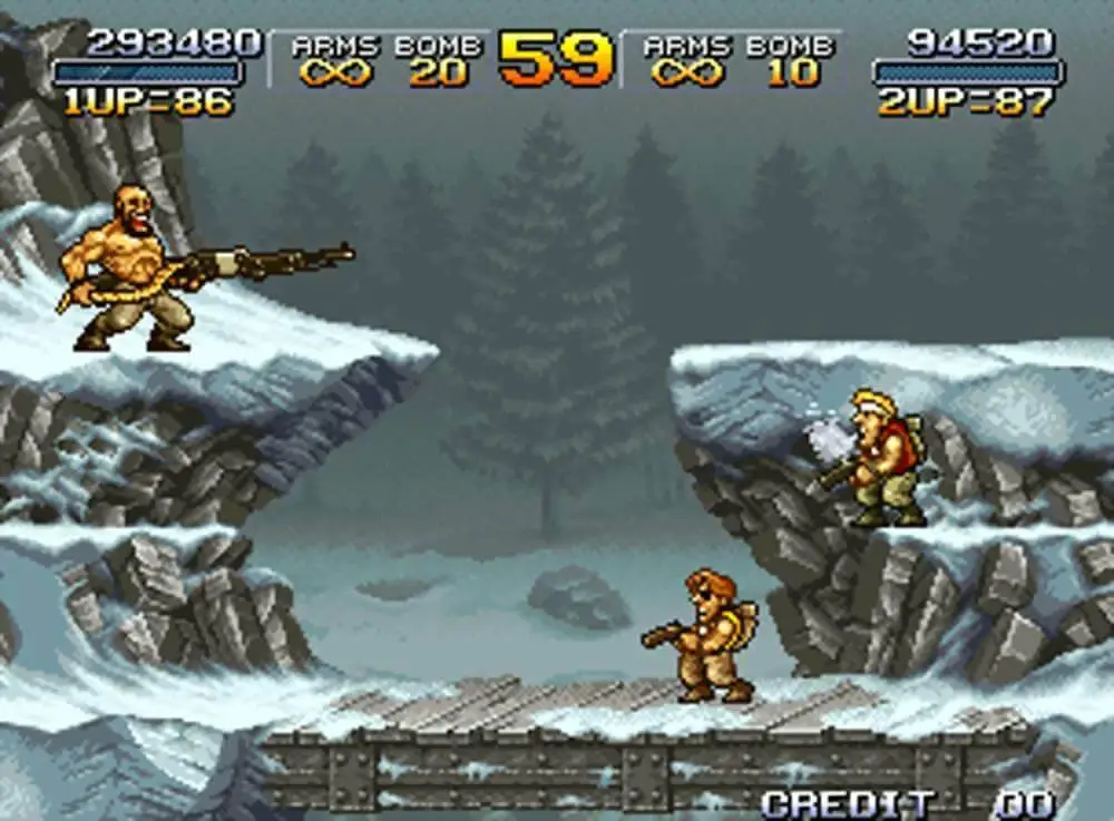 Metal Slug en la Nieve