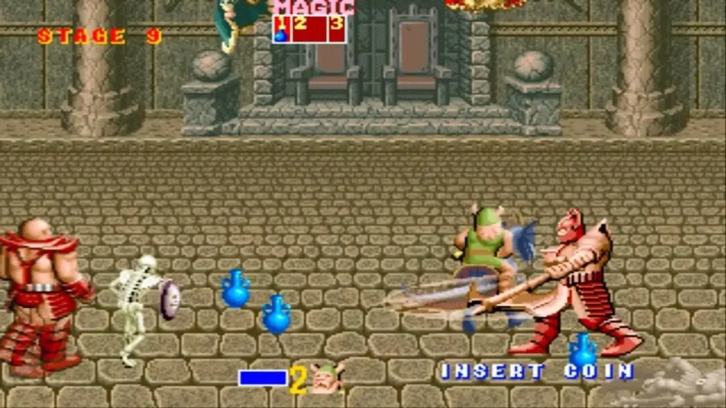 Golden Axe captura del juego